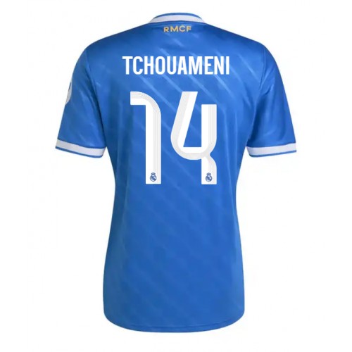 Stroje piłkarskie Real Madrid Aurelien Tchouameni #14 Koszulka Trzeciej 2025-26 Krótki Rękaw